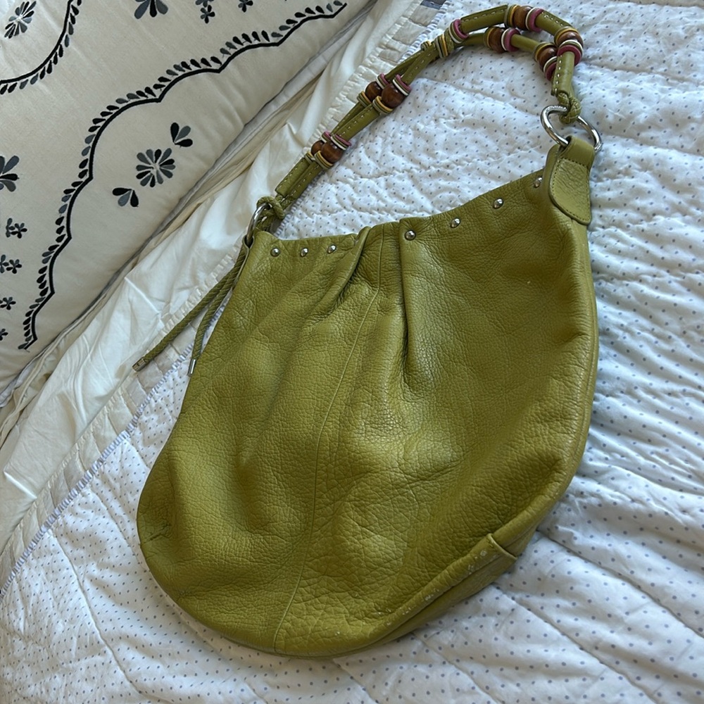 Green sabrina scala bag